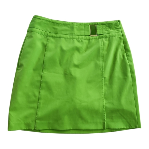 EP Pro Lime Green Golf Skort Size 4 | Stretch Performance Skirt - Picture 2 of 7